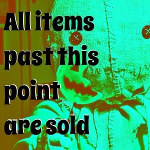 Going...going...GONE! 🖤